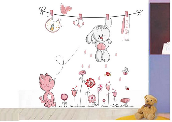 Đôi bạn thỏ và mèo