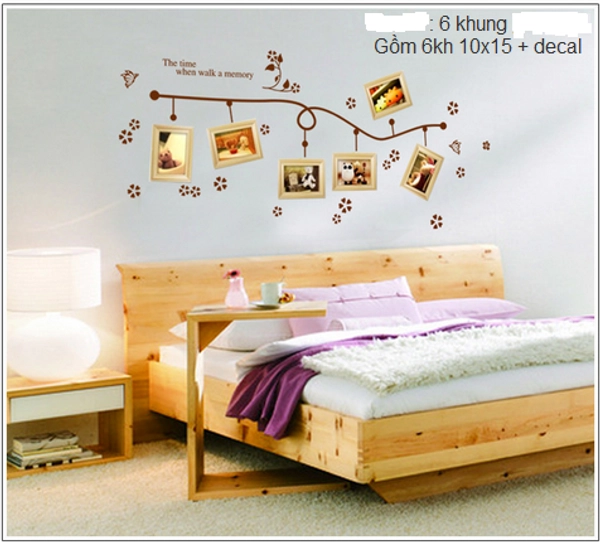 Khung gỗ bộ 6 khung- KG017