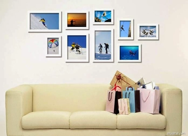 Khung gỗ bộ 9 khung - KG034