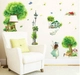 Decal dán tường Công viên xanh