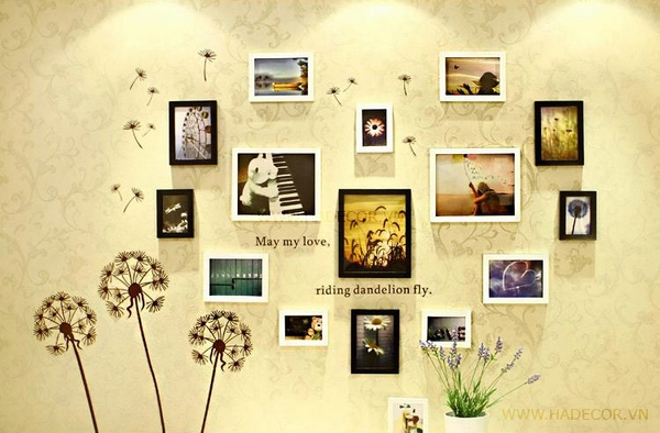 Khung gỗ bộ 15 khung - KG008