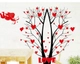 Decal dán tường cây trái tim