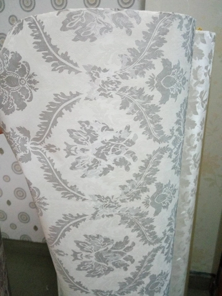 Giấy Decal cuộn họa tiết quả trám khổ 1.2m