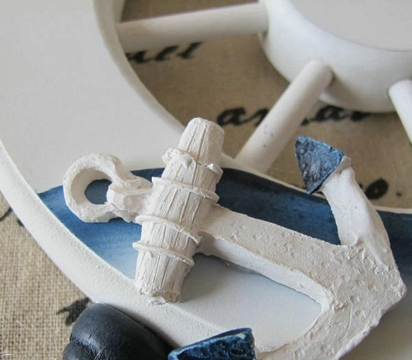 Bánh lái gỗ treo tường