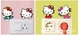 Decal dán tường ổ điện kitty 2 con