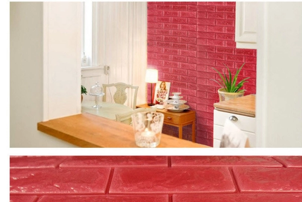 Xốp đá Hàn Quốc miếng nhỏ màu đỏ