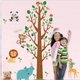 Decal thước đo vườn thú to