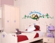 Decal Bé khỉ ngủ ngon hiệu Yoozoo
