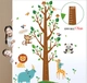 Decal thước đo vườn thú to