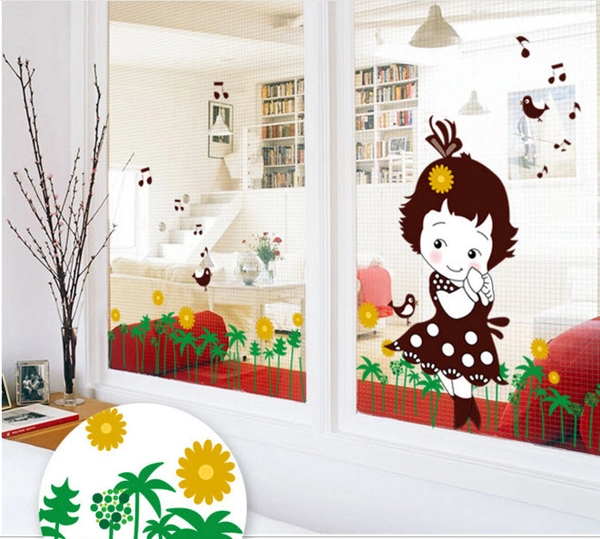 Decal cô bé e thẹn