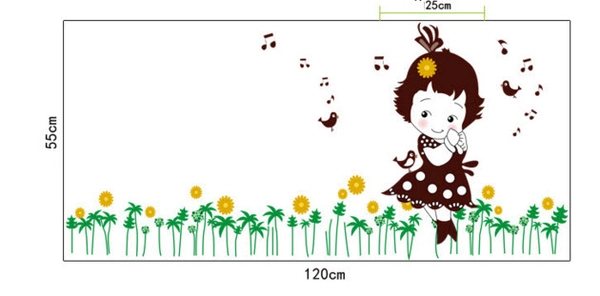 Decal cô bé e thẹn