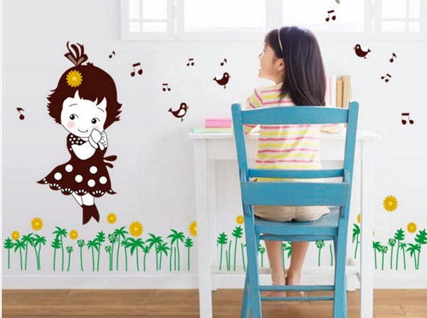 Decal cô bé e thẹn