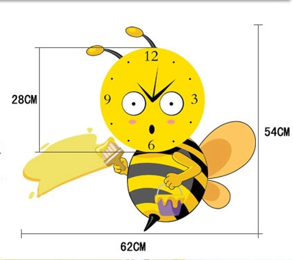 Đồng hồ hình ong vàng