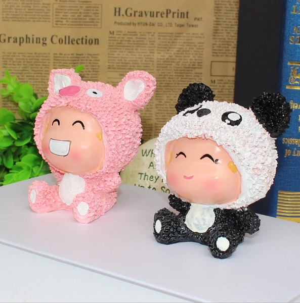 Cặp búp bê gấu và heo