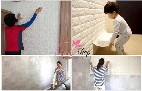 Xốp đá Hàn Quốc miếng lớn màu nâu