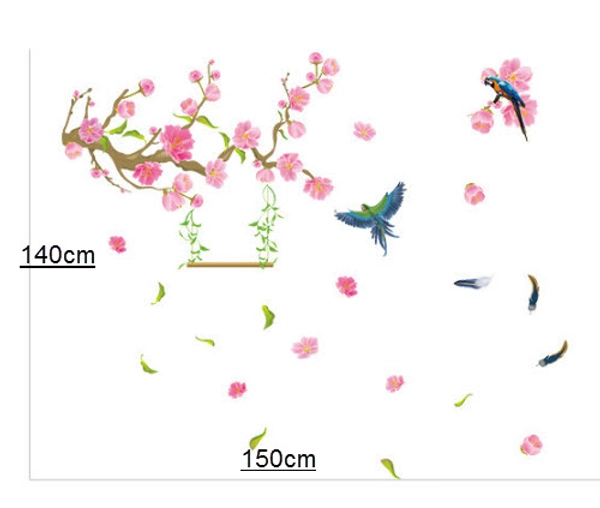 Cành đào hồng 8