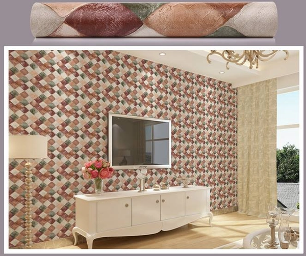 Giấy decal cuộn gạch vuông