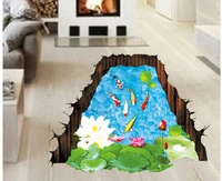 Hồ sen tạo cảm giác 3d 3