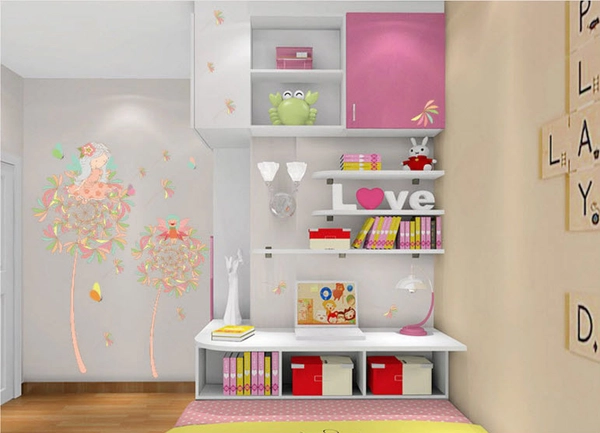 Nàng tiên bồ công anh hồng 