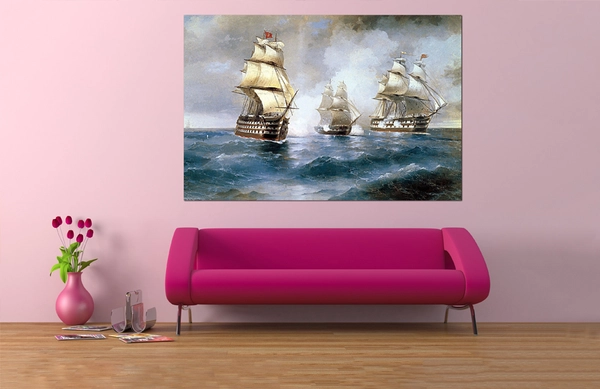 Tranh treo tường thuận buồm xuôi gió 20