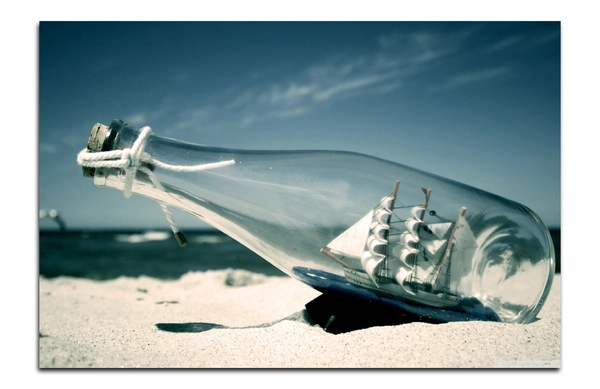 Tranh treo tường chai nghệ thuật