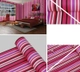 Giấy decal cuộn  sọc hồng đậm