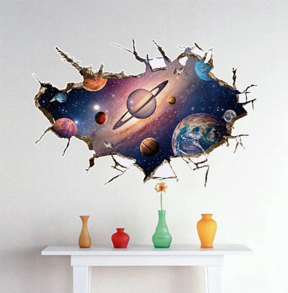 Decal các hành tinh tạo cảm giác 3D