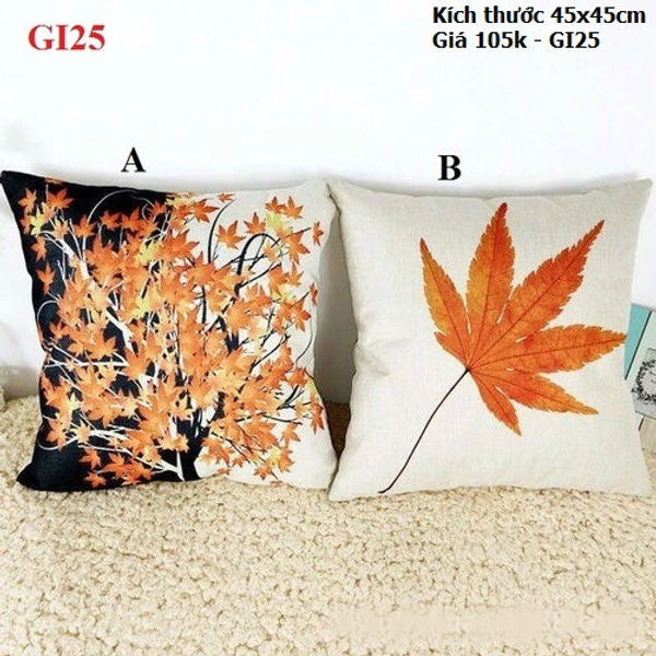 Vỏ Gối lá phong 