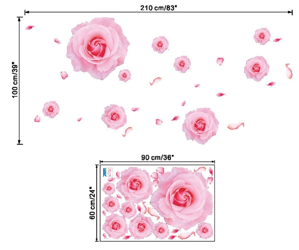 Hoa hồng tạo cảm giác 3D 2
