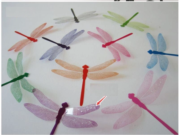 Chuồn chuồn 3D bộ 10 con