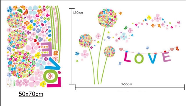 Decal tú cầu đủ màu 2