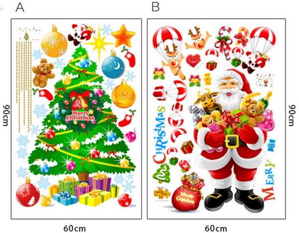 Ông già Noel và cây thông lớn
