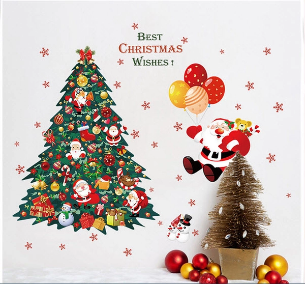 Ông già Noel và cây thông xanh