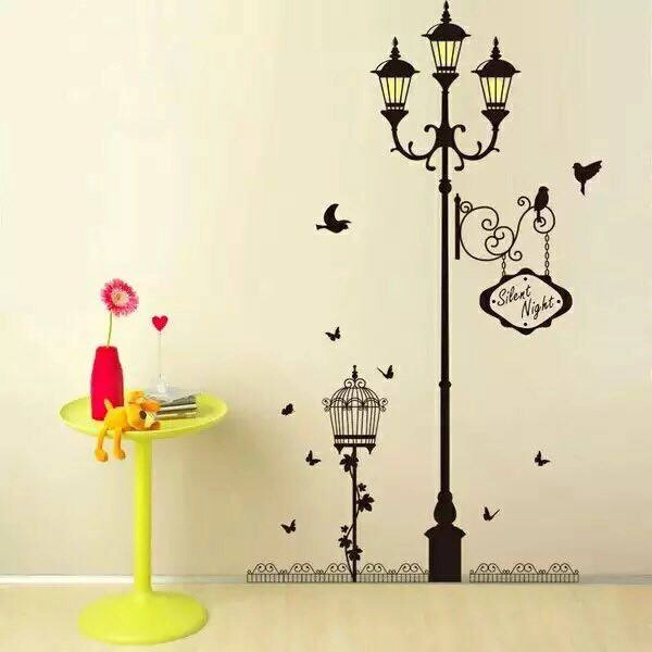 Cột đèn silent night