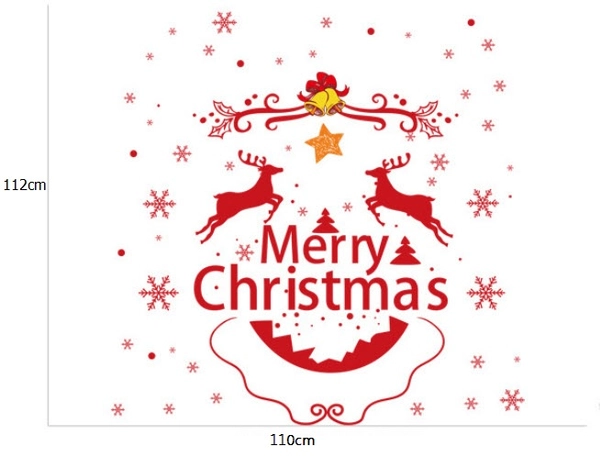 Decal Noel Merry Christmast