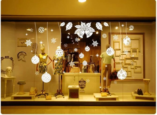 Quả cầu noel (nền trắng đục)