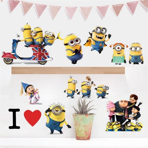 Decal tôi yêu minion