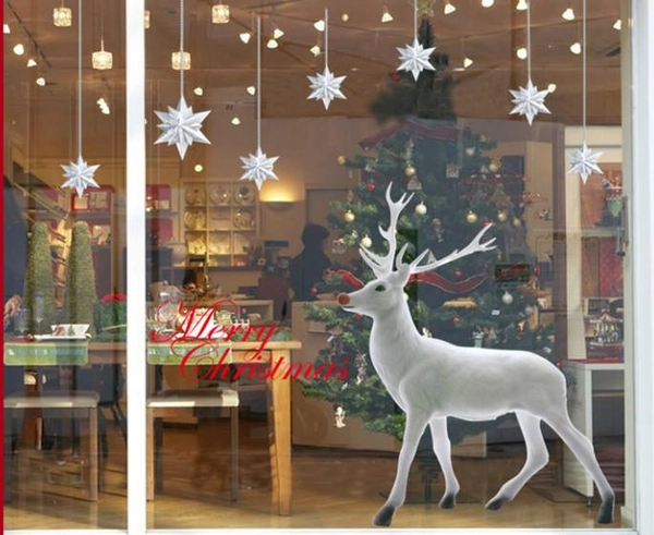 Tuần lộc trắng đón noel