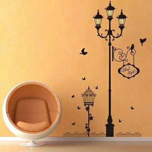 Cột đèn silent night