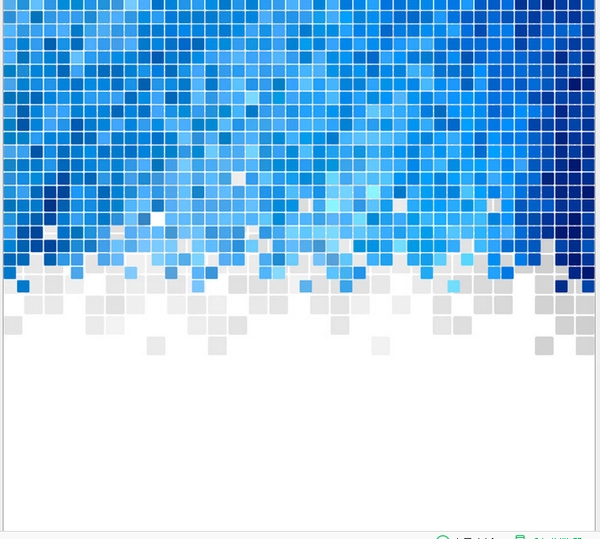 Decal dán kính ô vuông xanh