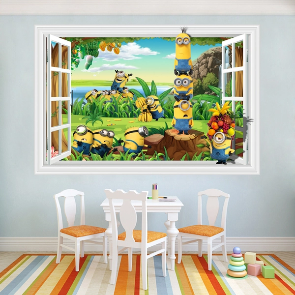 Cửa sổ minions trái cây