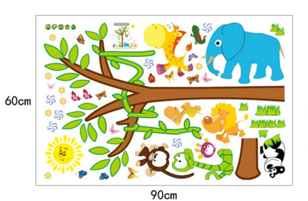 Vườn thú khỉ leo dây và heo xanh
