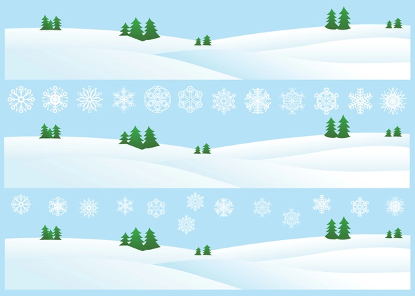 Decal dán tường Cây thông Noel và chân tuyết trắng  (nền trắng đục)