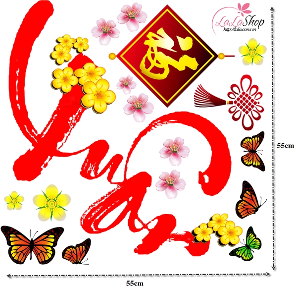 Decal chào xuân 2