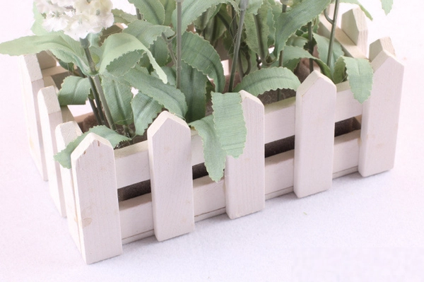 Hàng rào lavender chữ nhật