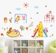 Decal công viên vui nhộn 2 hiệu Zooyoo