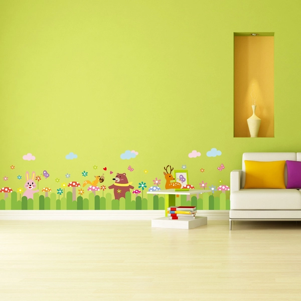 Chân tường vườn thú