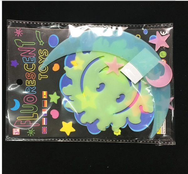 Dạ quang mặt trăng ôm mặt trời bộ 7 cái.