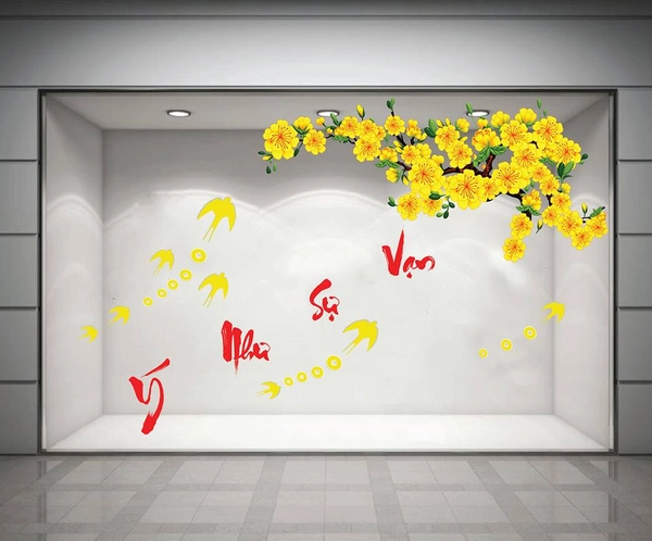 Decal vạn sự như ý