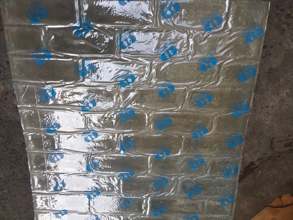 Xốp đá Hàn Quốc màu nâu pha trắng 2